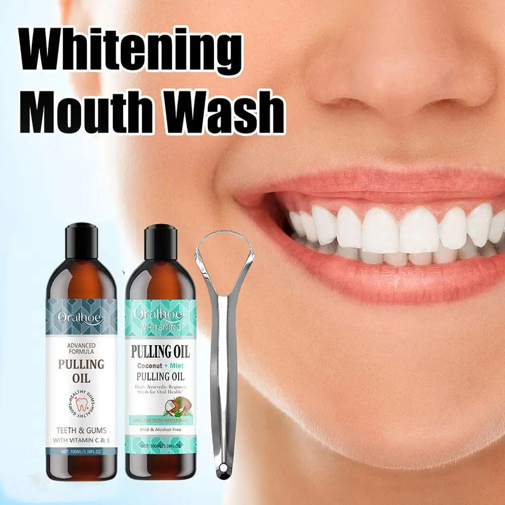 Whitening Coconut Pulling Oil
